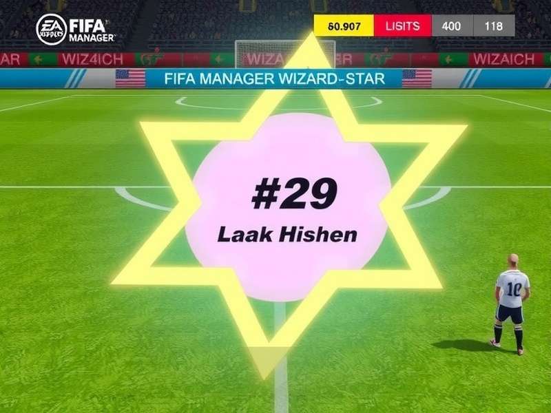 FIFA Manager Wizard Star Gameplay Screenshot